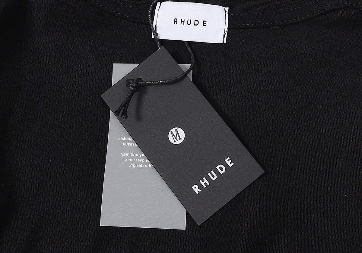 RH*DE Collegiate Crest T-Shirt Off-White