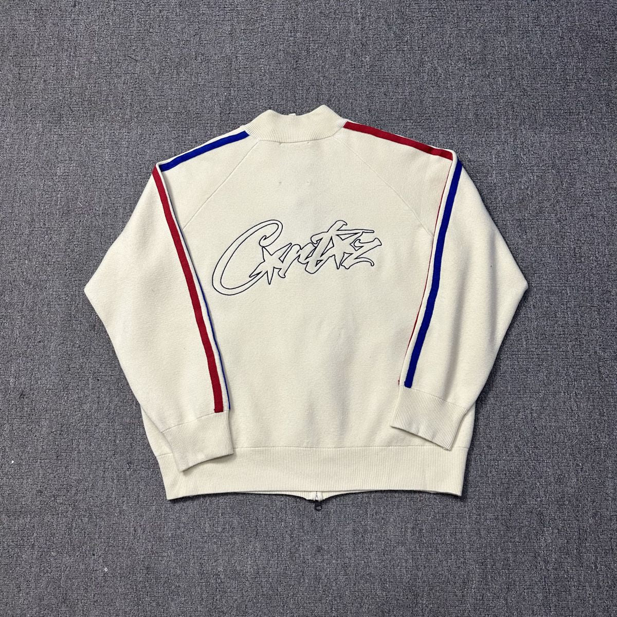 Cort*ez Central Cee Khaki Fleece Zip-Up