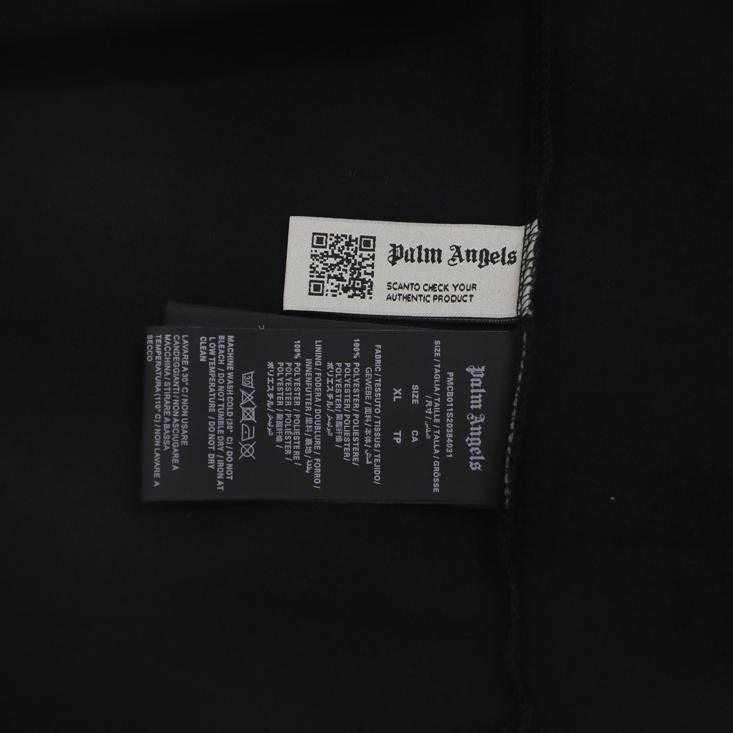 Palm Ang*ls Back Curved Logo Over T-shirt