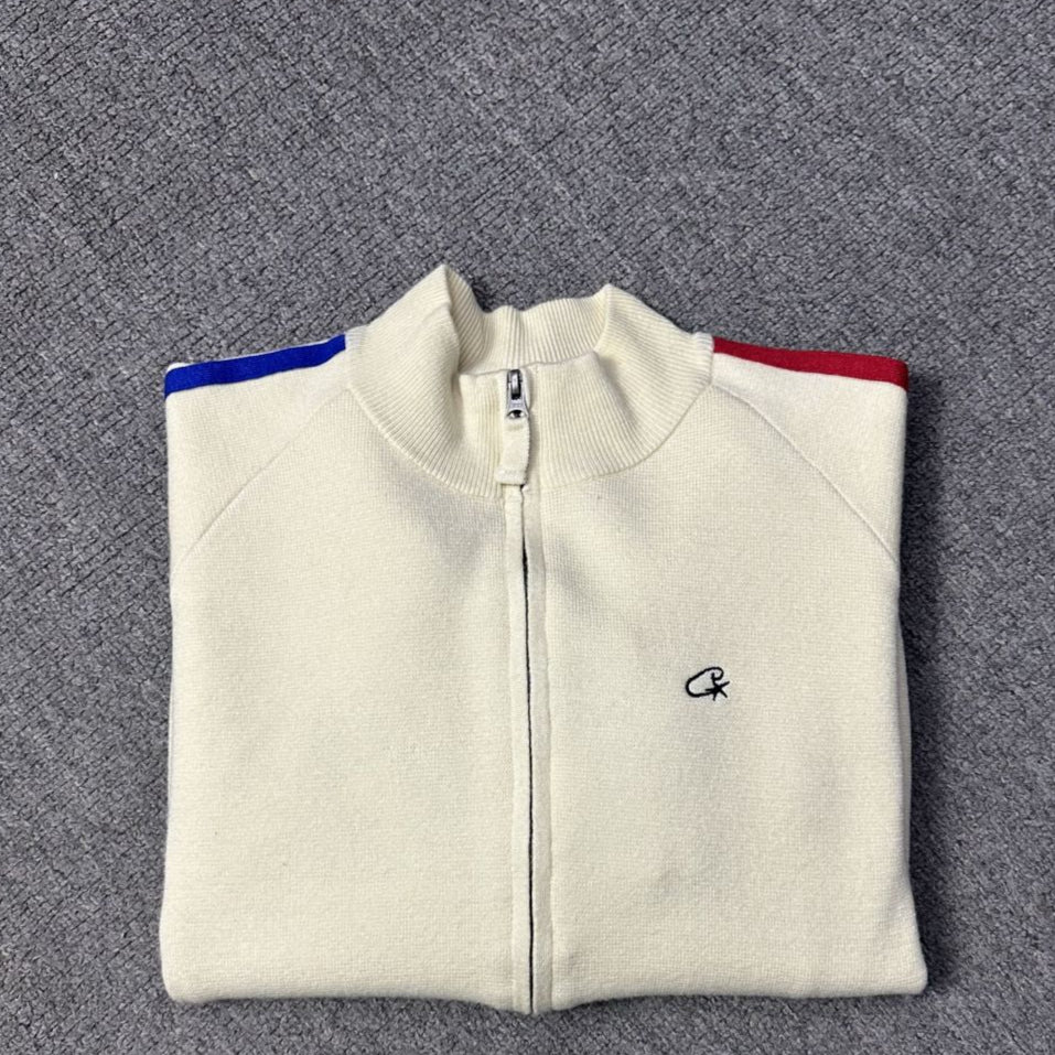 Cort*ez Central Cee Khaki Fleece Zip-Up