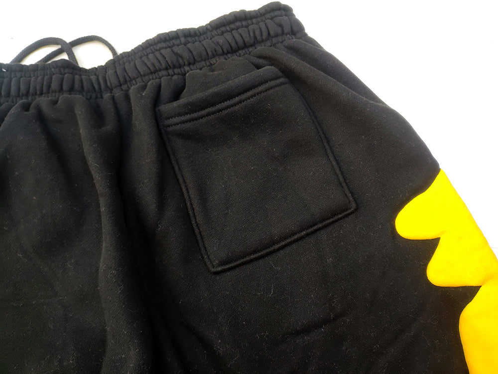 Sp5d*r Beluga Sweatpants - Black/Yellow