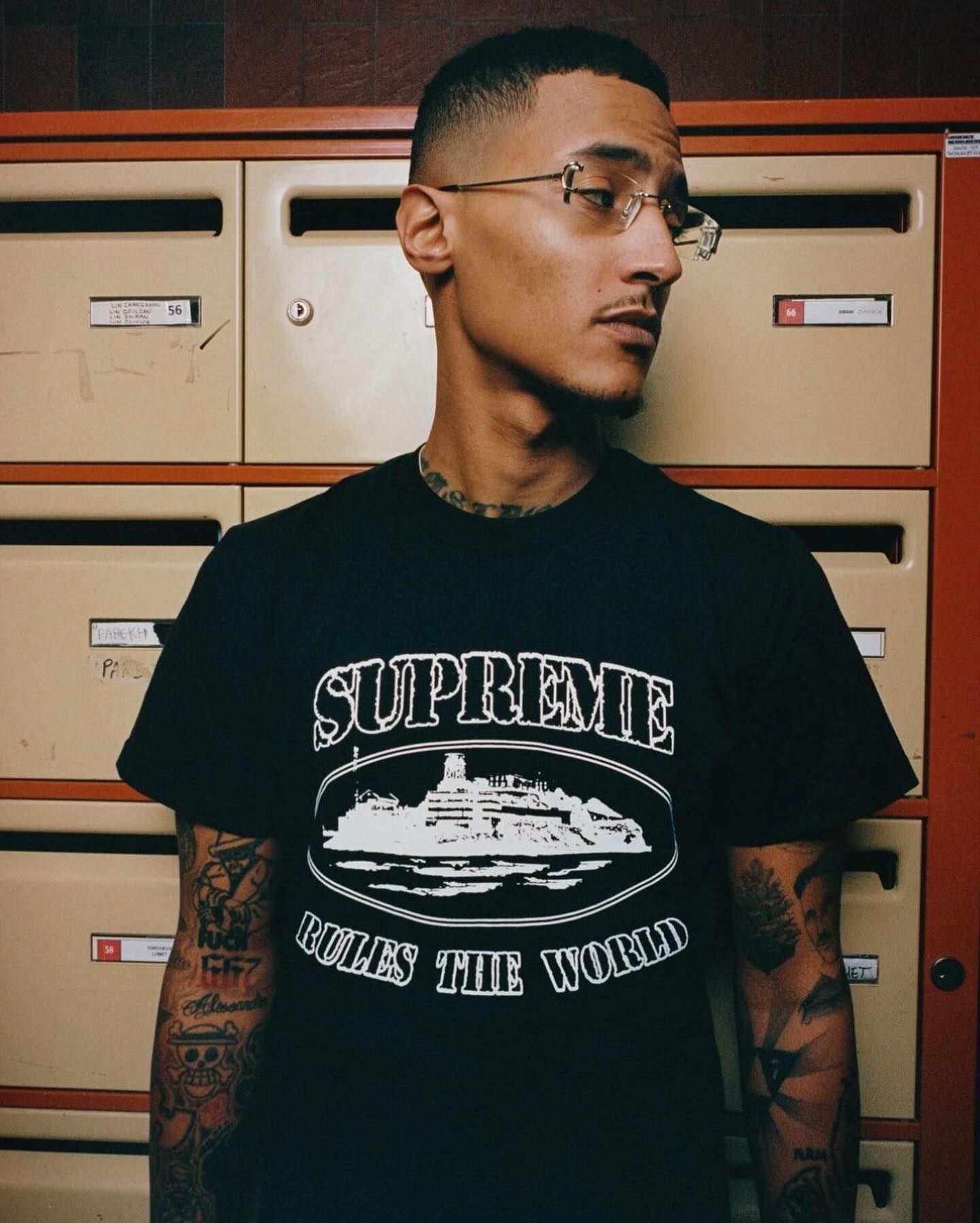 Cort*ez Supreme Rules The World T-shirt