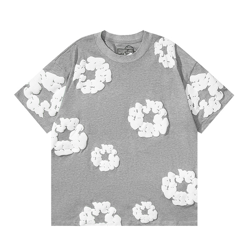 Denim Te*rs Wreath T-shirt