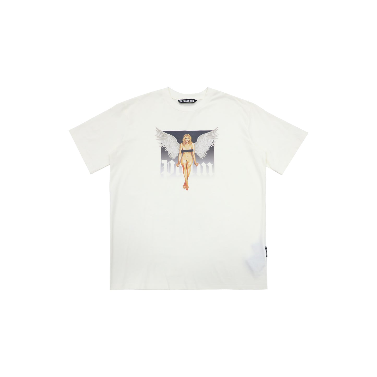 Palm Ang*ls Crystal Pin Up T-shirt
