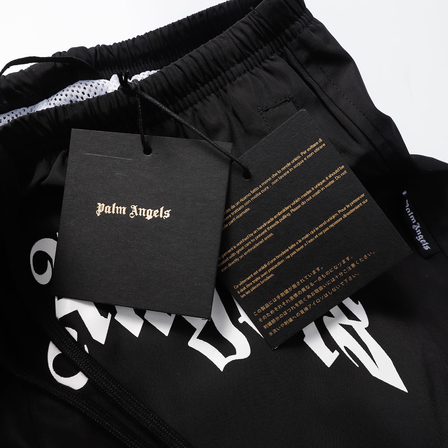 Palm Ang*ls Curved Logo Swim Trunks