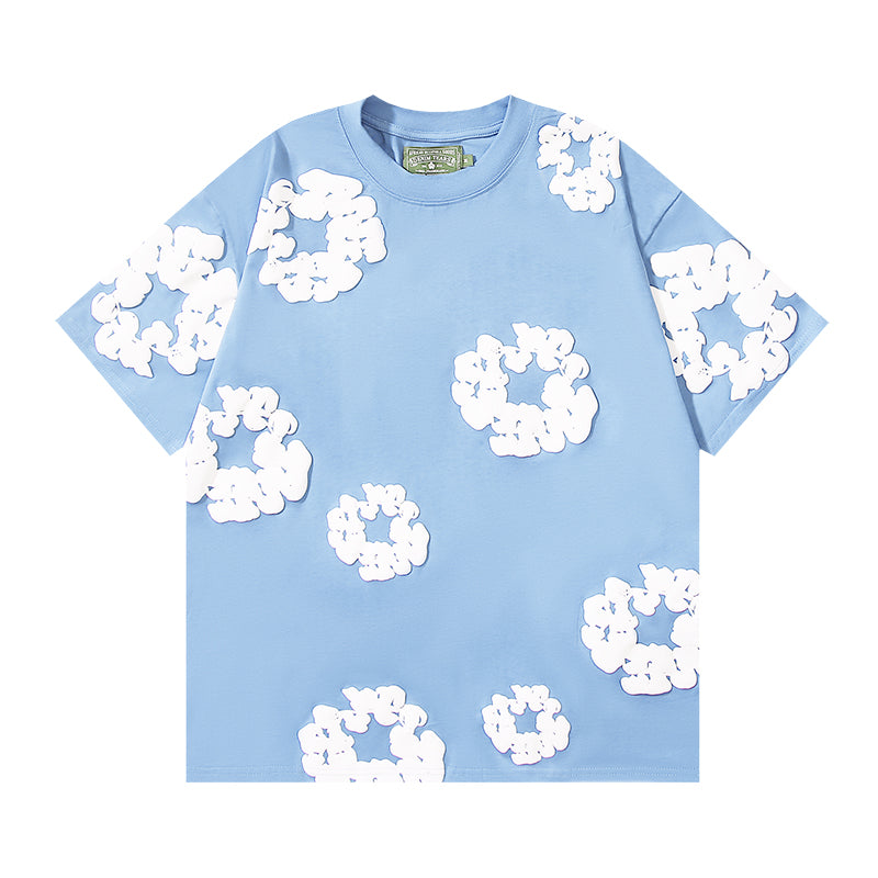 Denim Te*rs Wreath T-shirt
