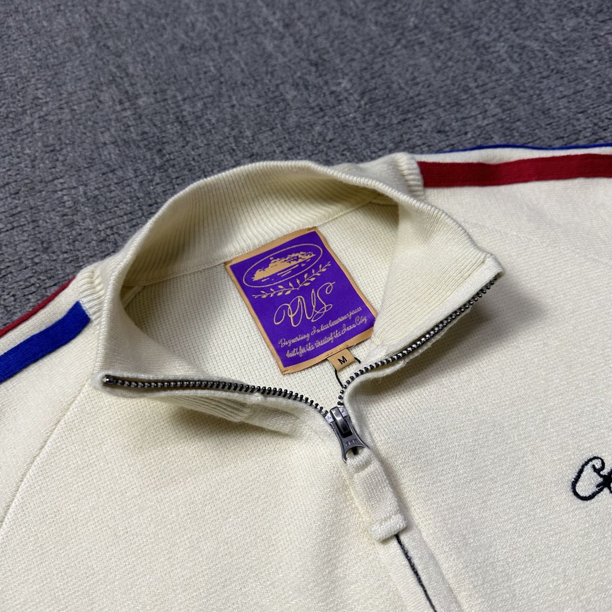 Cort*ez Central Cee Khaki Fleece Zip-Up