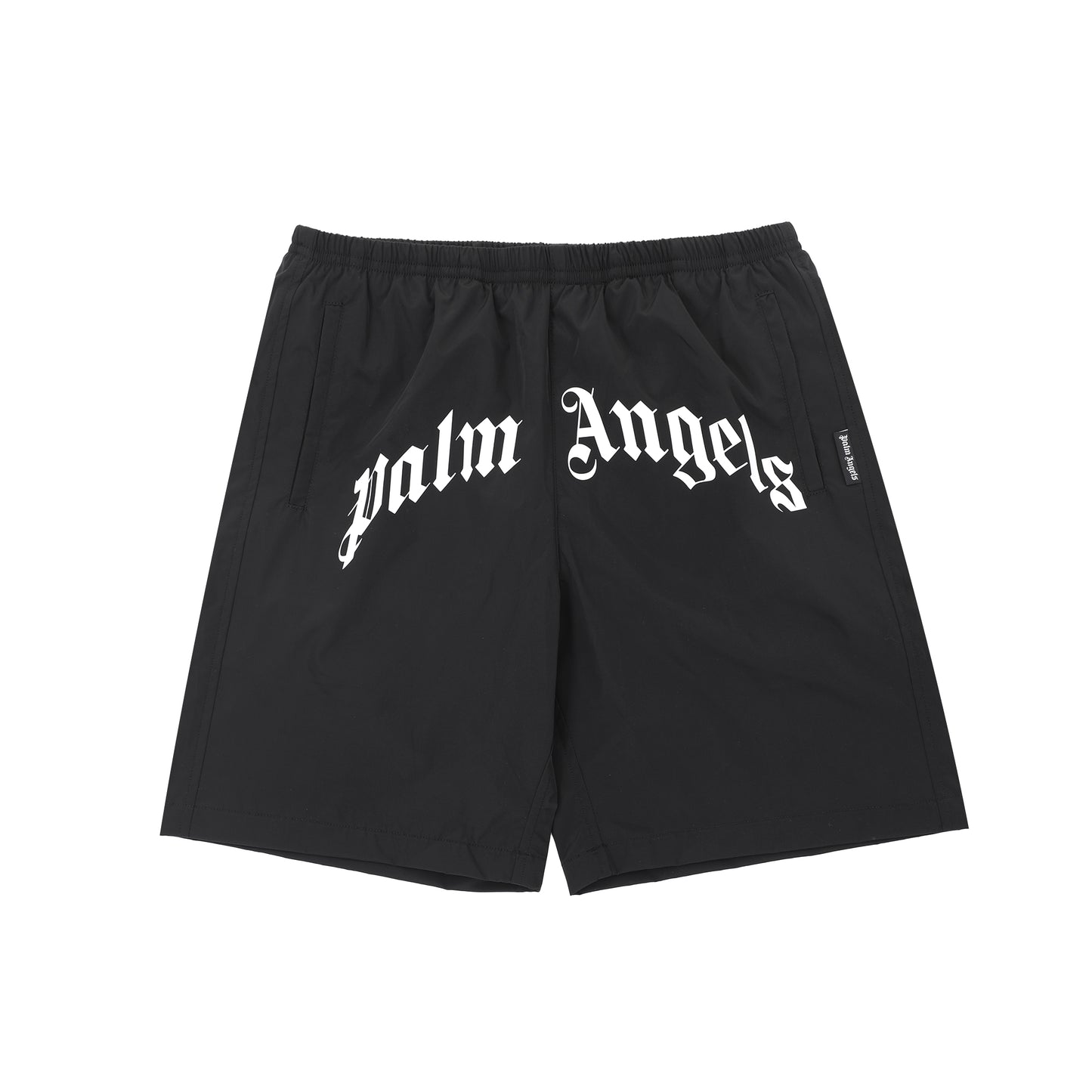 Palm Ang*ls Curved Logo Swim Trunks