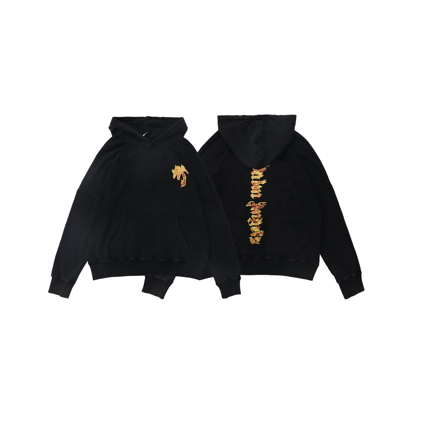 Palm Ang*ls Burning Palm Hoodie