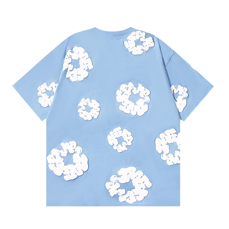 Denim Te*rs Wreath T-shirt