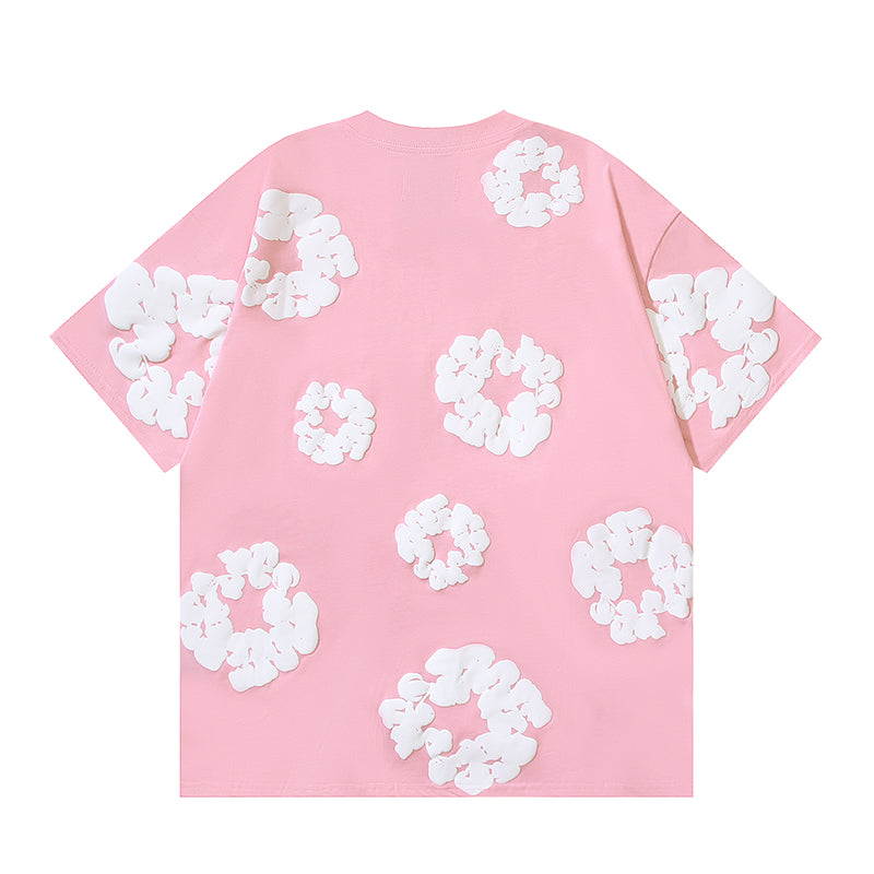 Denim Te*rs Wreath T-shirt