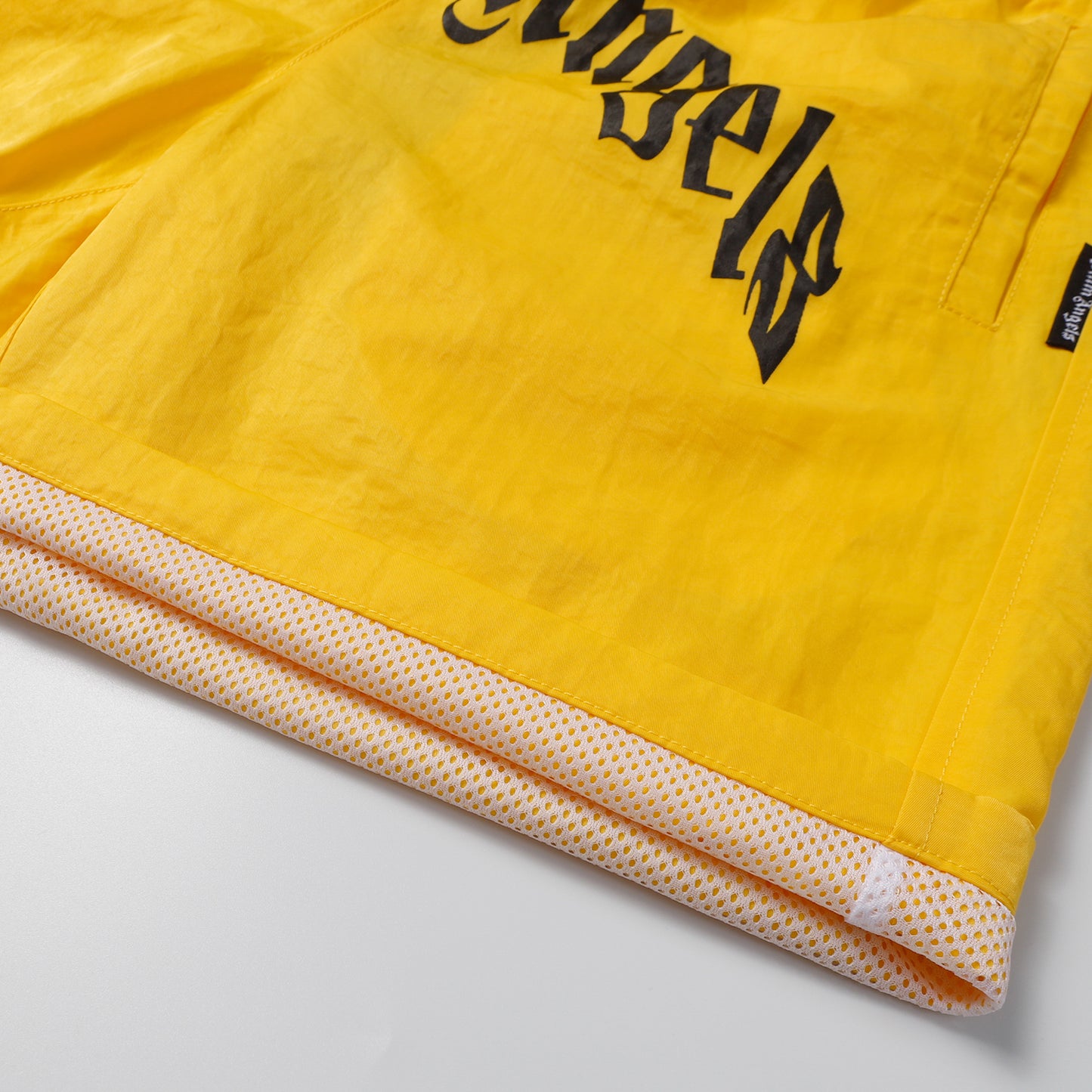 Palm Ang*ls Curved Logo Swim Trunks
