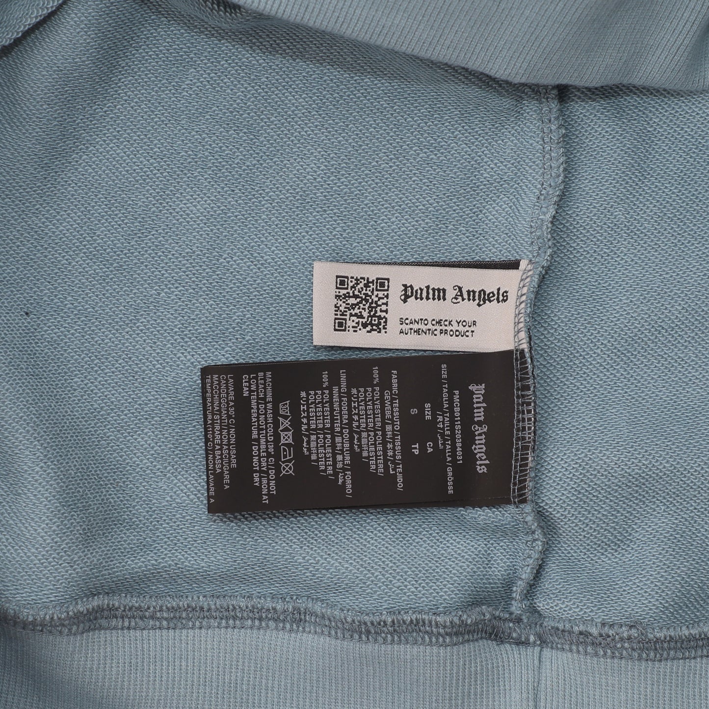 Palm Ang*ls Neck Logo Hoodie