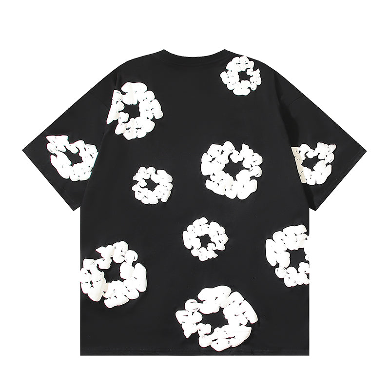 Denim Te*rs Wreath T-shirt