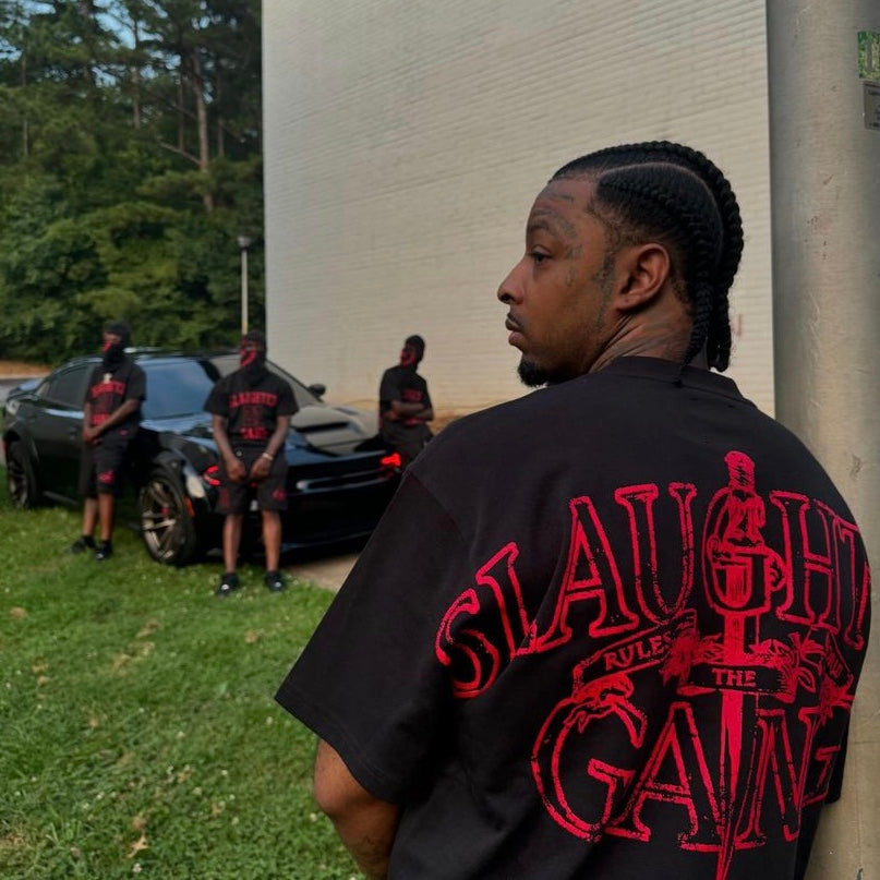 Cort*ez x Slaughter Gang 21 Savage Mesh Jersey