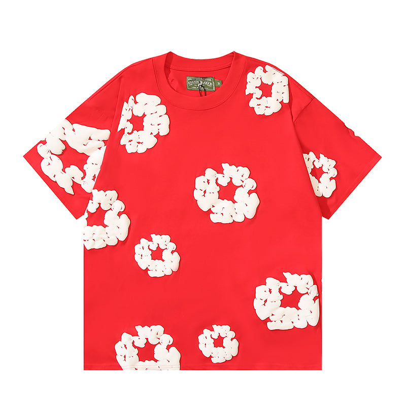 Denim Te*rs Wreath T-shirt