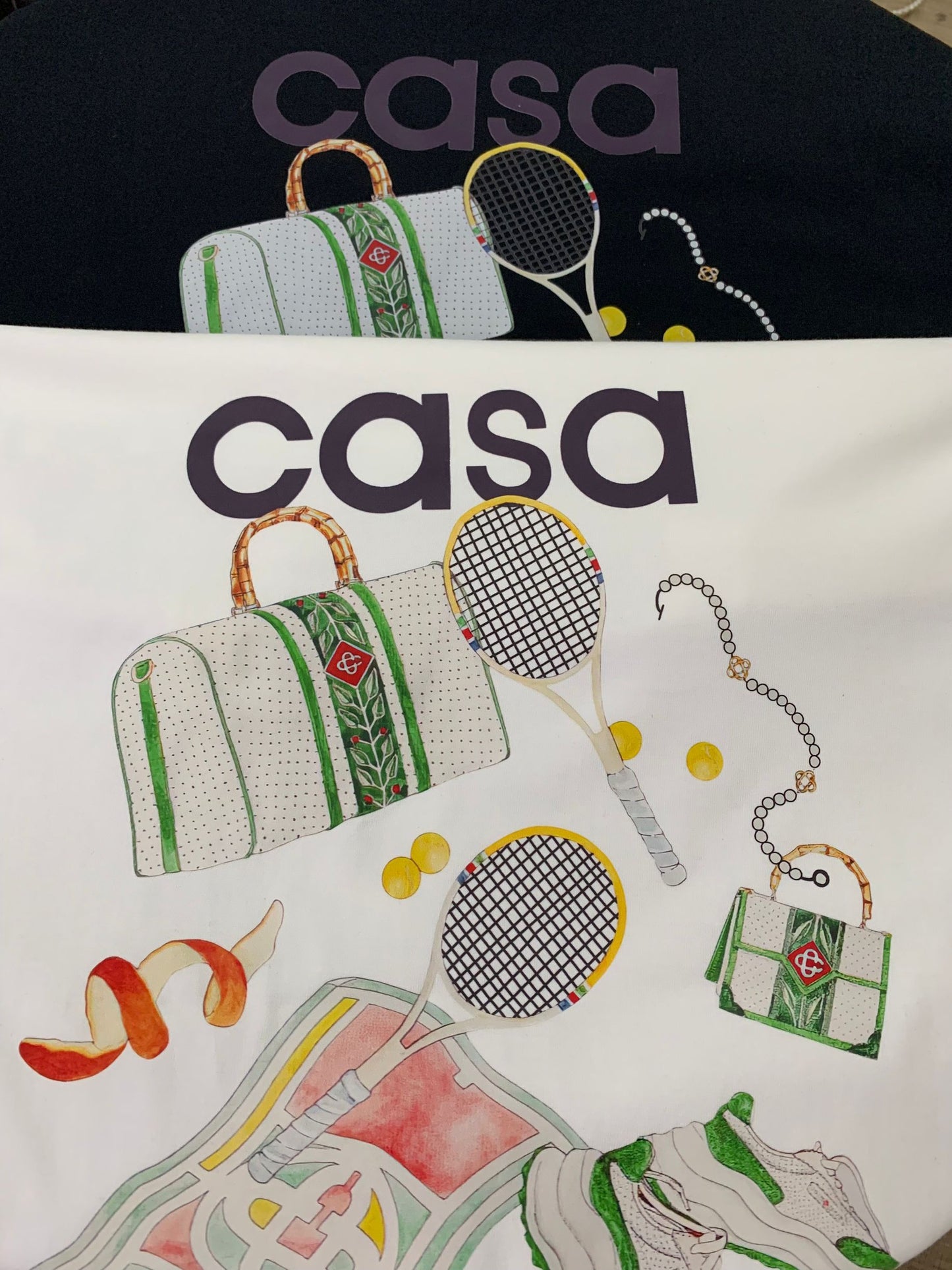 Casabla*ca Equipment Sportif T-shirt