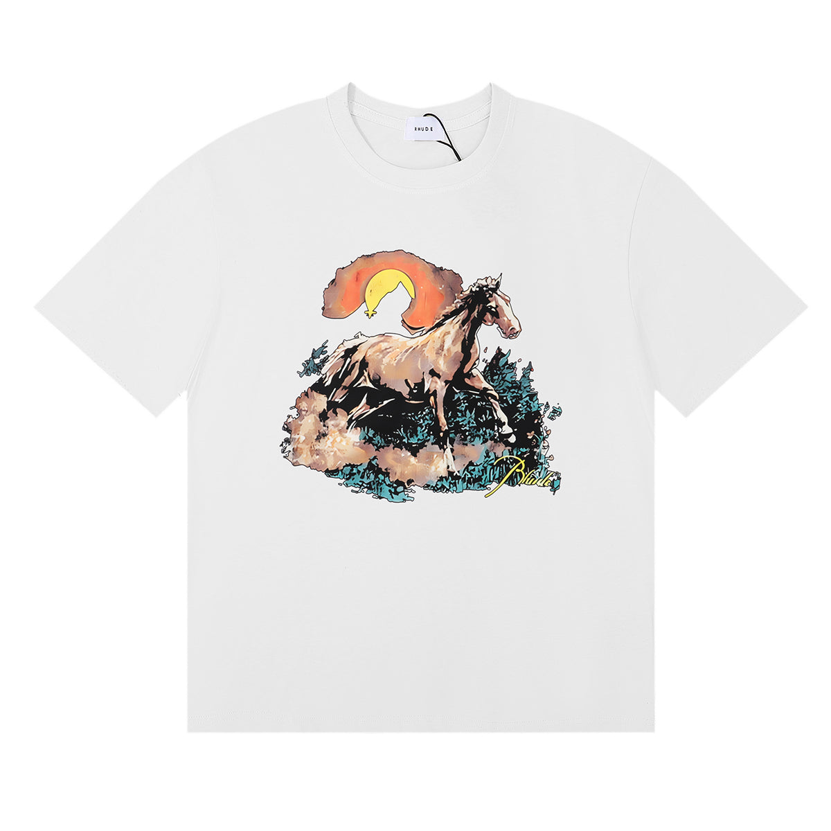RH*DE Santos Graphic-Print Cotton T-shirt