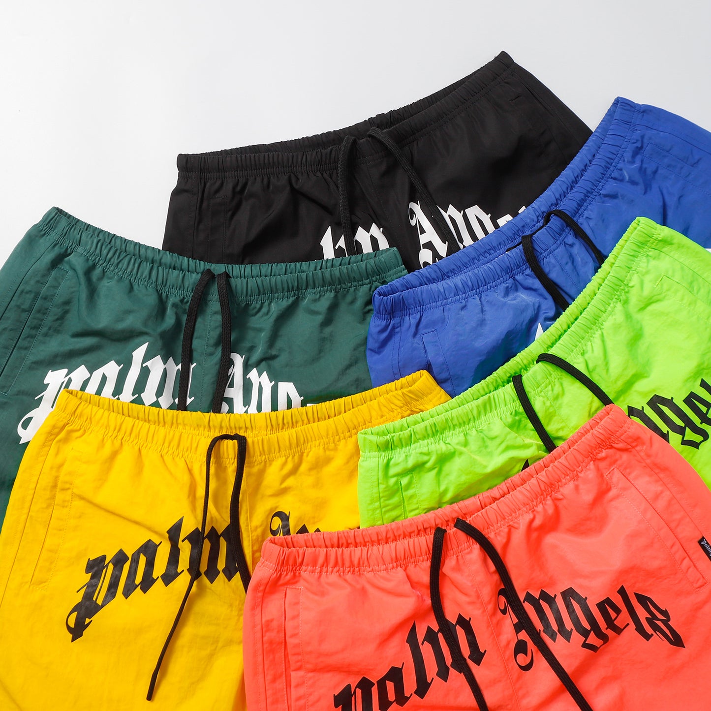 Palm Ang*ls Curved Logo Swim Trunks