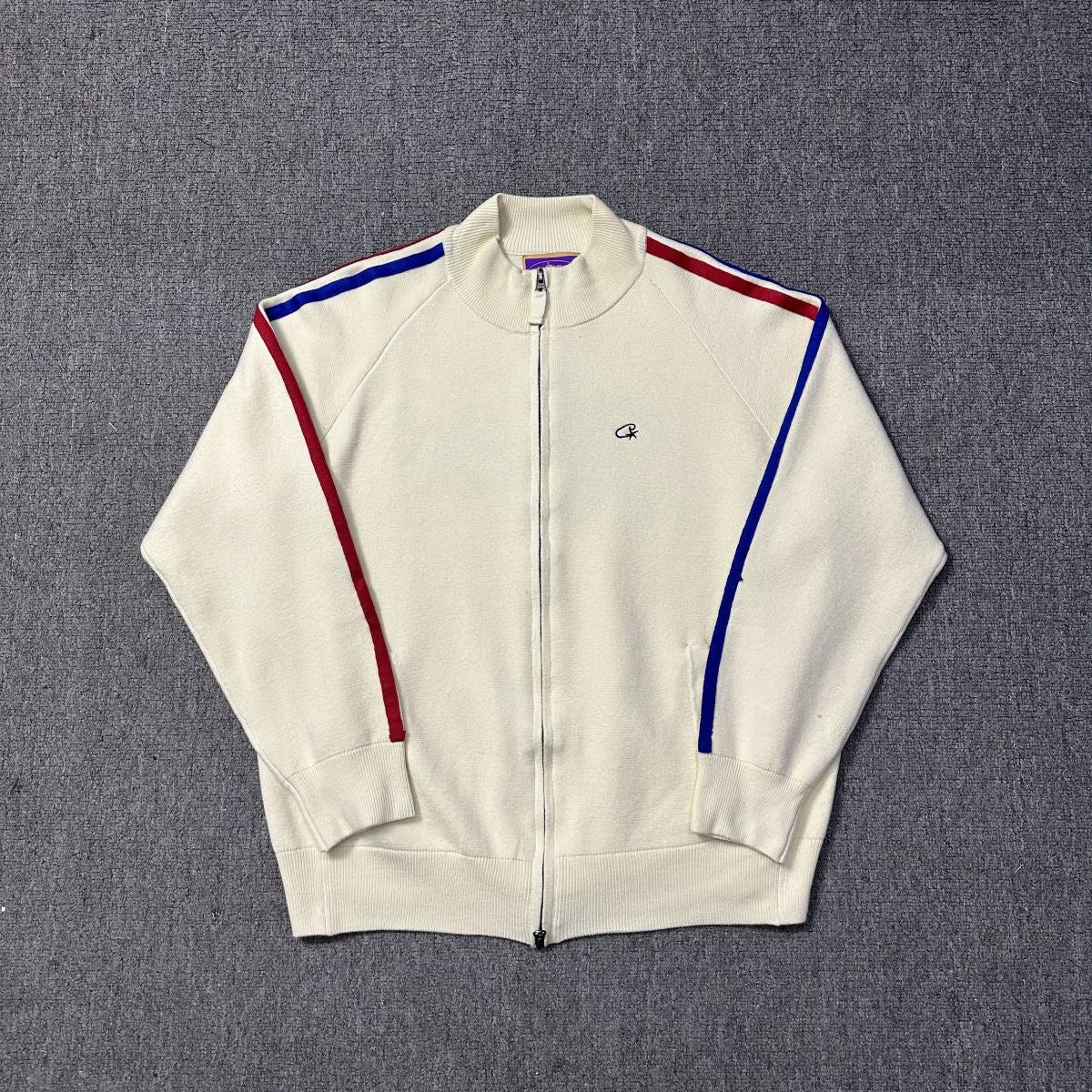 Cort*ez Central Cee Khaki Fleece Zip-Up