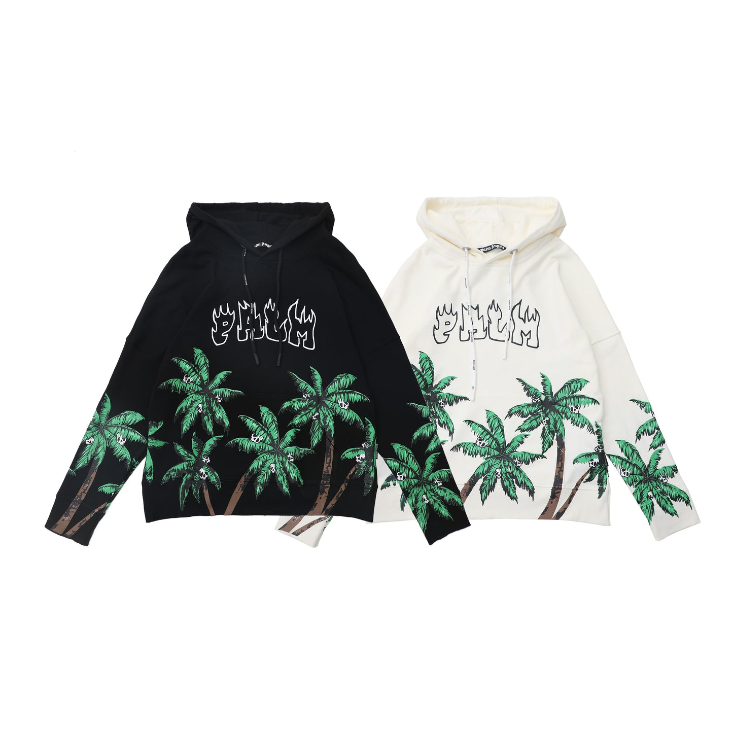 Palm Ang*ls Palms And Skull Hoodie