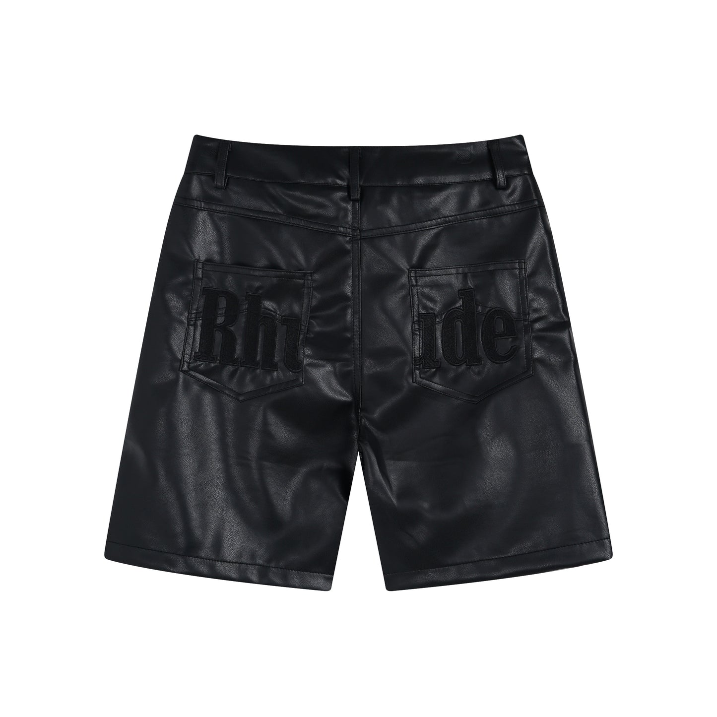 Rh*de Automobili Lamborghini LOGO Leather Shorts
