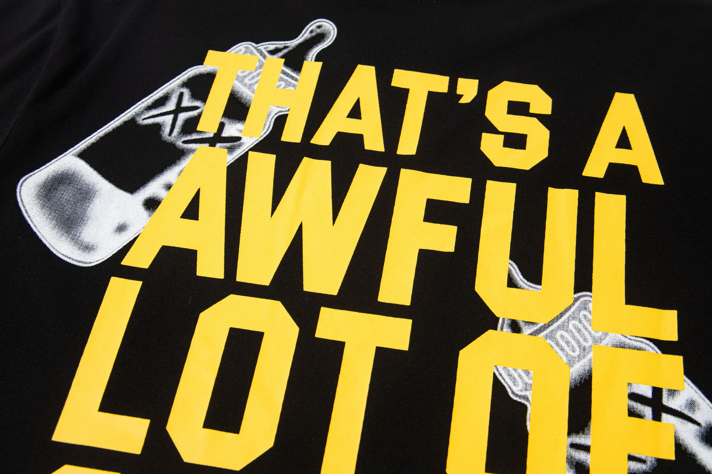 Th*t's A Awful Lot Of Cough Syrup Baby Bottle T-shirt