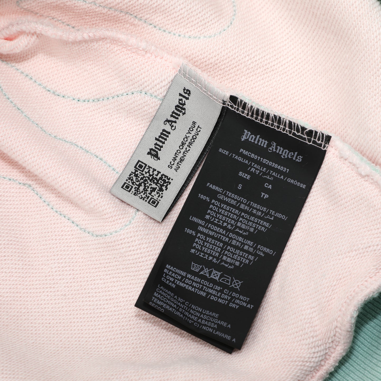 Palm Ang*ls Layered Flames Hoodie