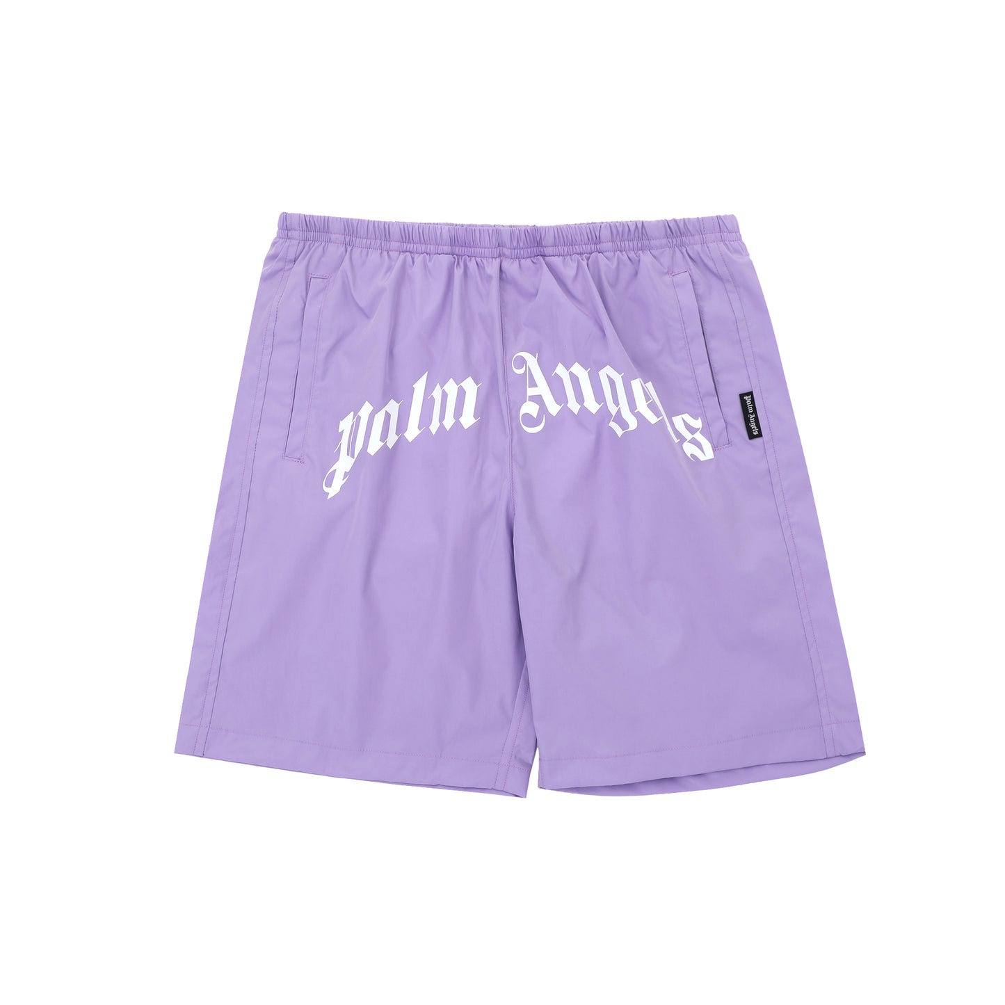 Palm Ang*ls Curved Logo Swim Trunks