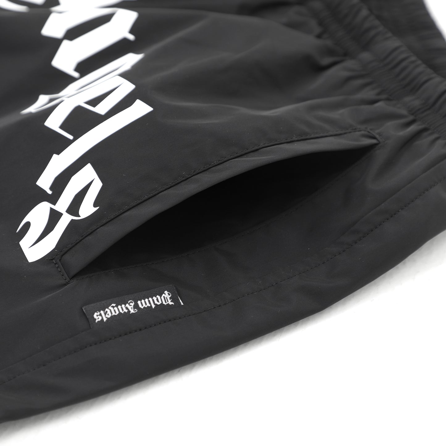 Palm Ang*ls Curved Logo Swim Trunks
