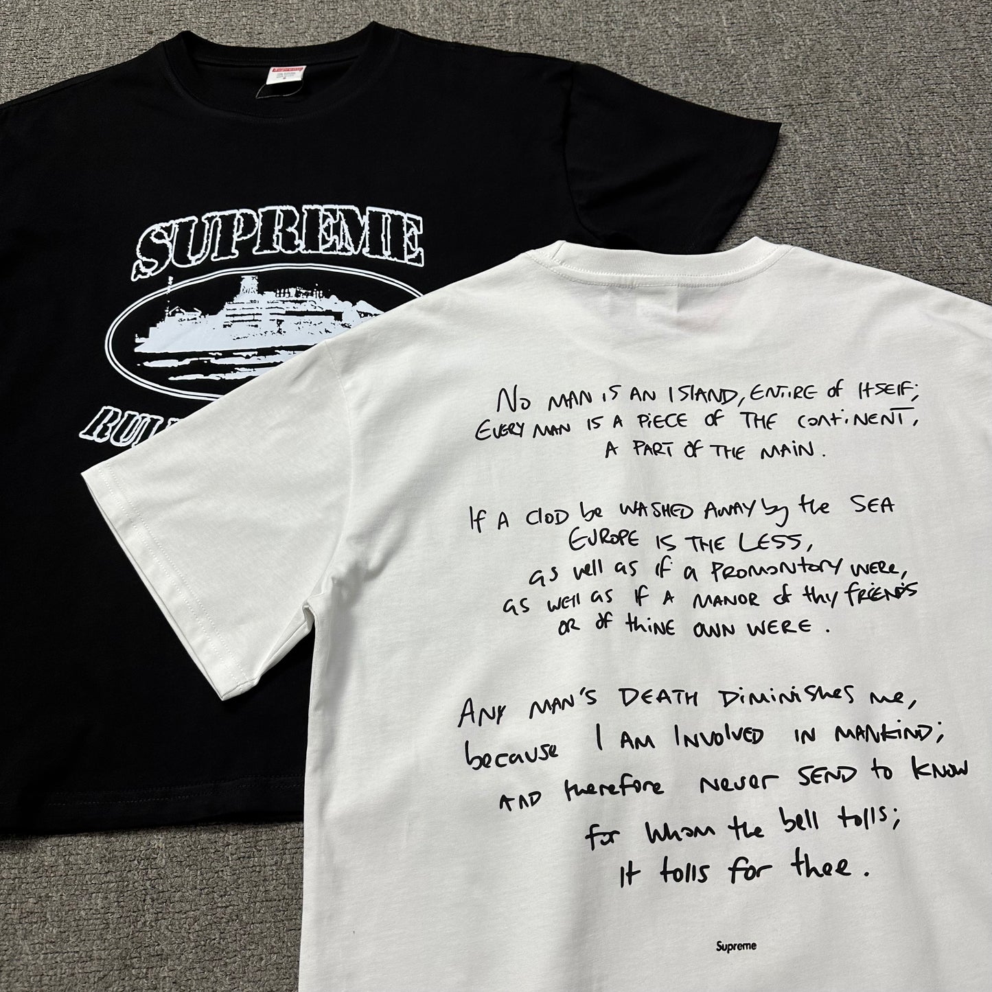 Cort*ez Supreme Rules The World T-shirt