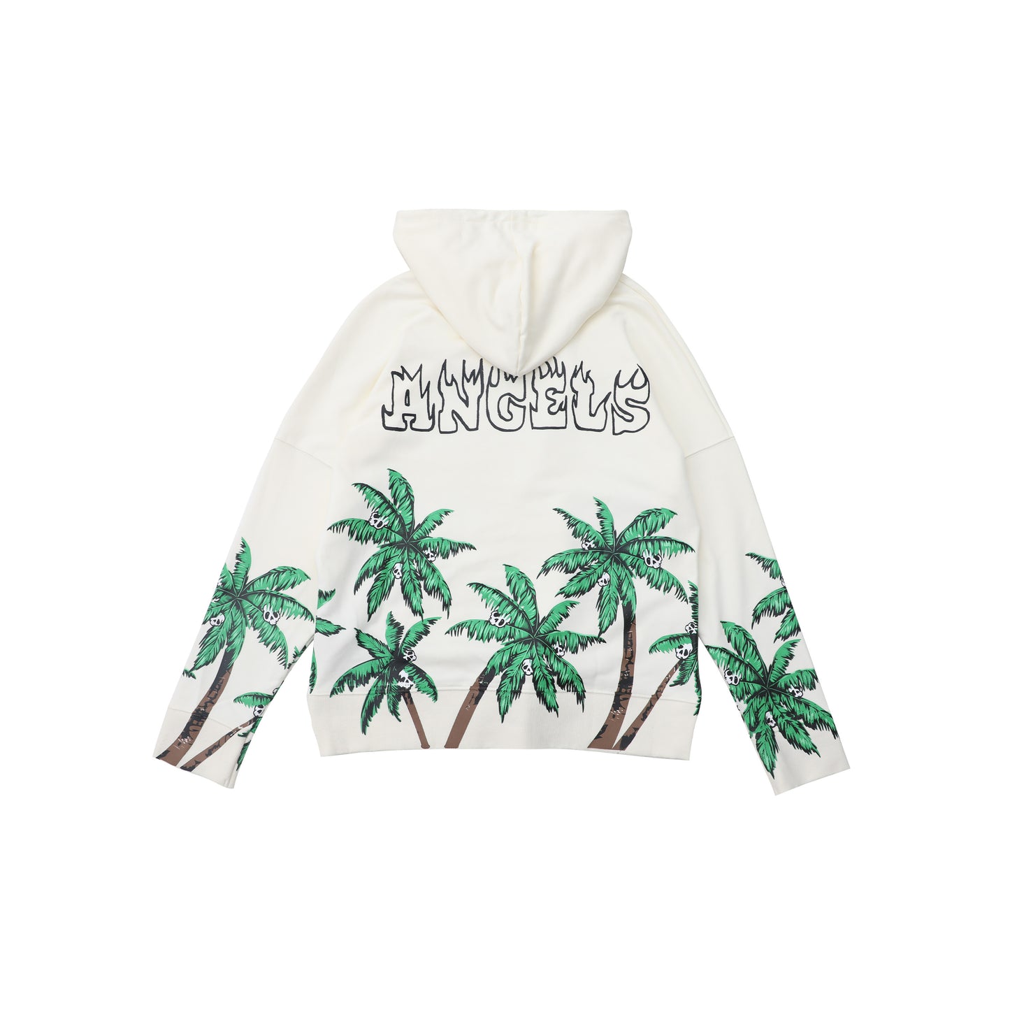 Palm Ang*ls Palms And Skull Hoodie