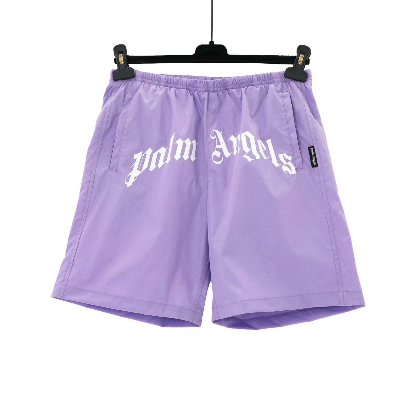 Palm Ang*ls Curved Logo Swim Trunks