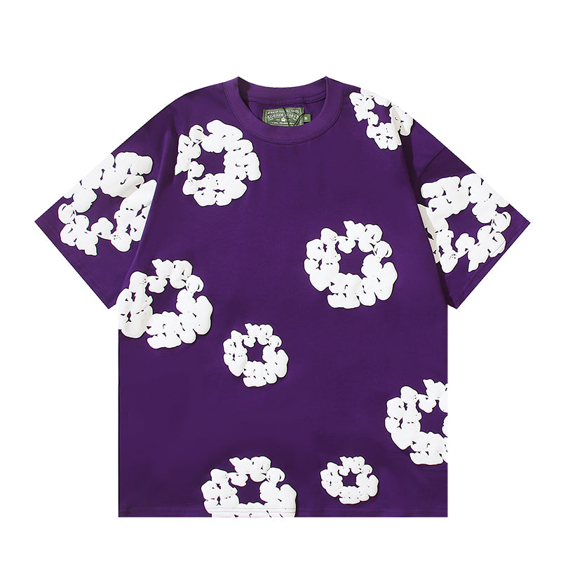 Denim Te*rs Wreath T-shirt