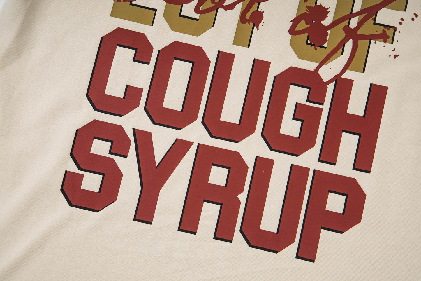 Th*t's a Awful Lot of Cough Syrup ALOCS Cream Lasso Bottle T-shirt