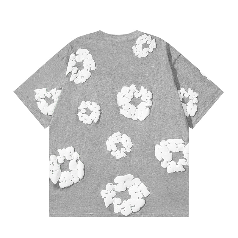 Denim Te*rs Wreath T-shirt