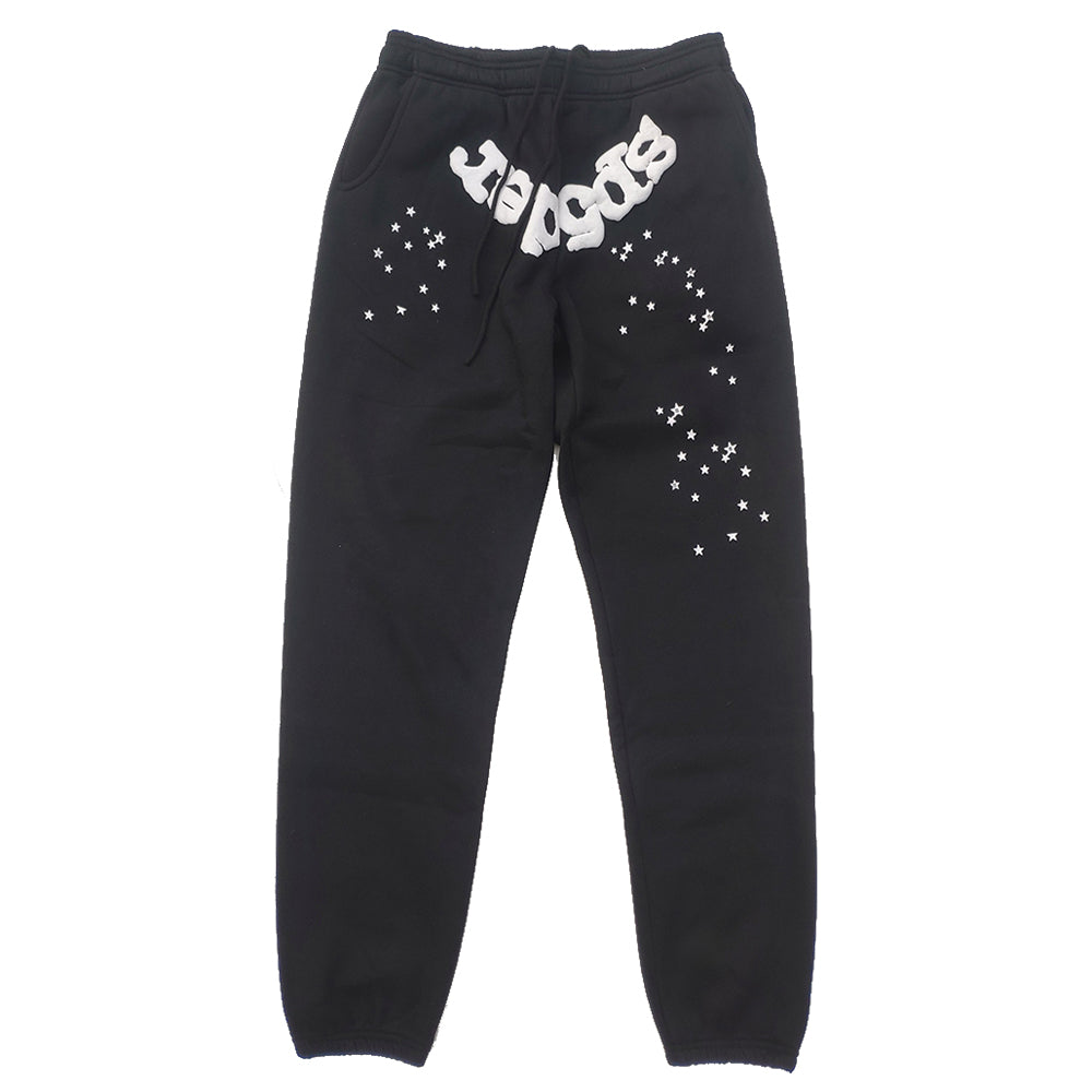 Sp5d*r Classic Sweatpants - Black/White