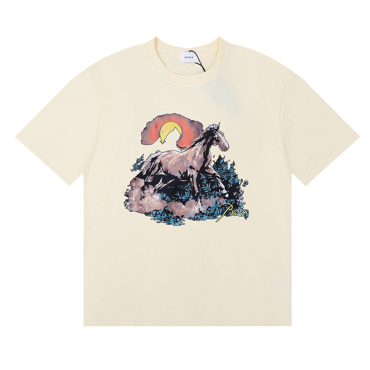 RH*DE Santos Graphic-Print Cotton T-shirt