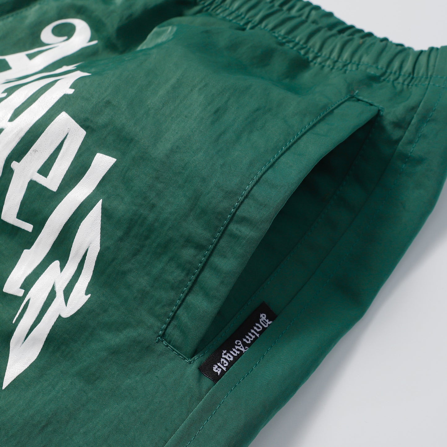 Palm Ang*ls Curved Logo Swim Trunks