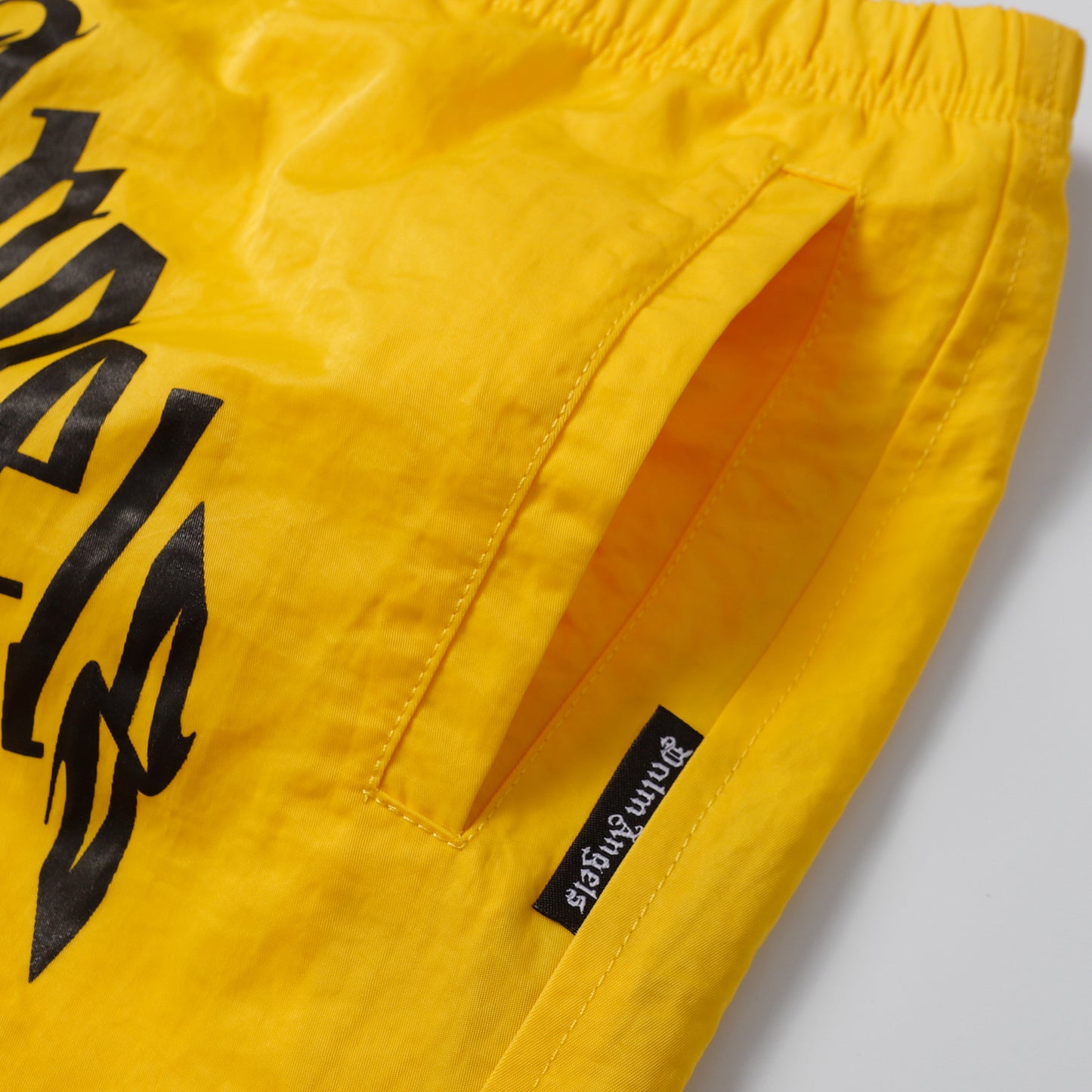 Palm Ang*ls Curved Logo Swim Trunks