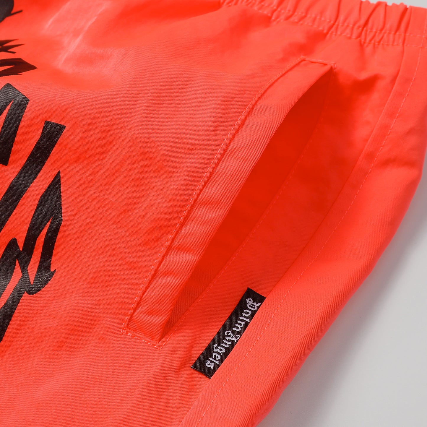 Palm Ang*ls Curved Logo Swim Trunks