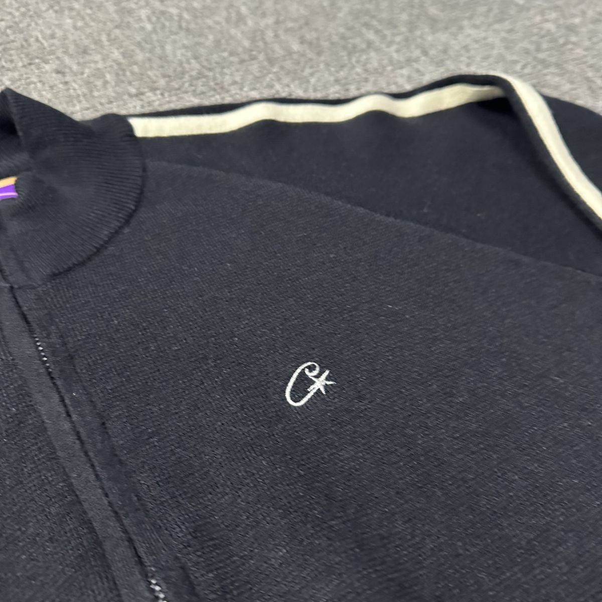 Cort*ez Khaki Fleece Zip-Up