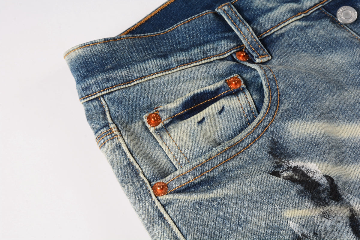 P*rple Jeans NO.PU9037