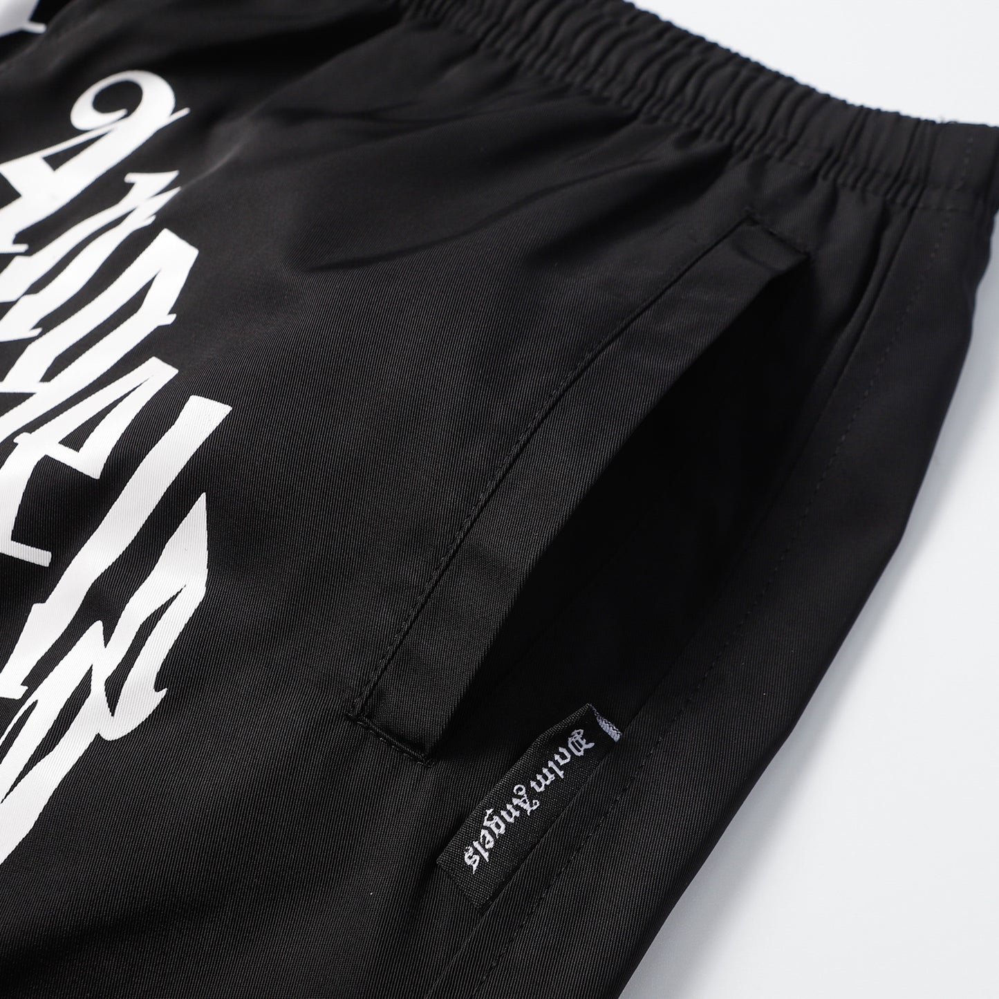 Palm Ang*ls Curved Logo Swim Trunks