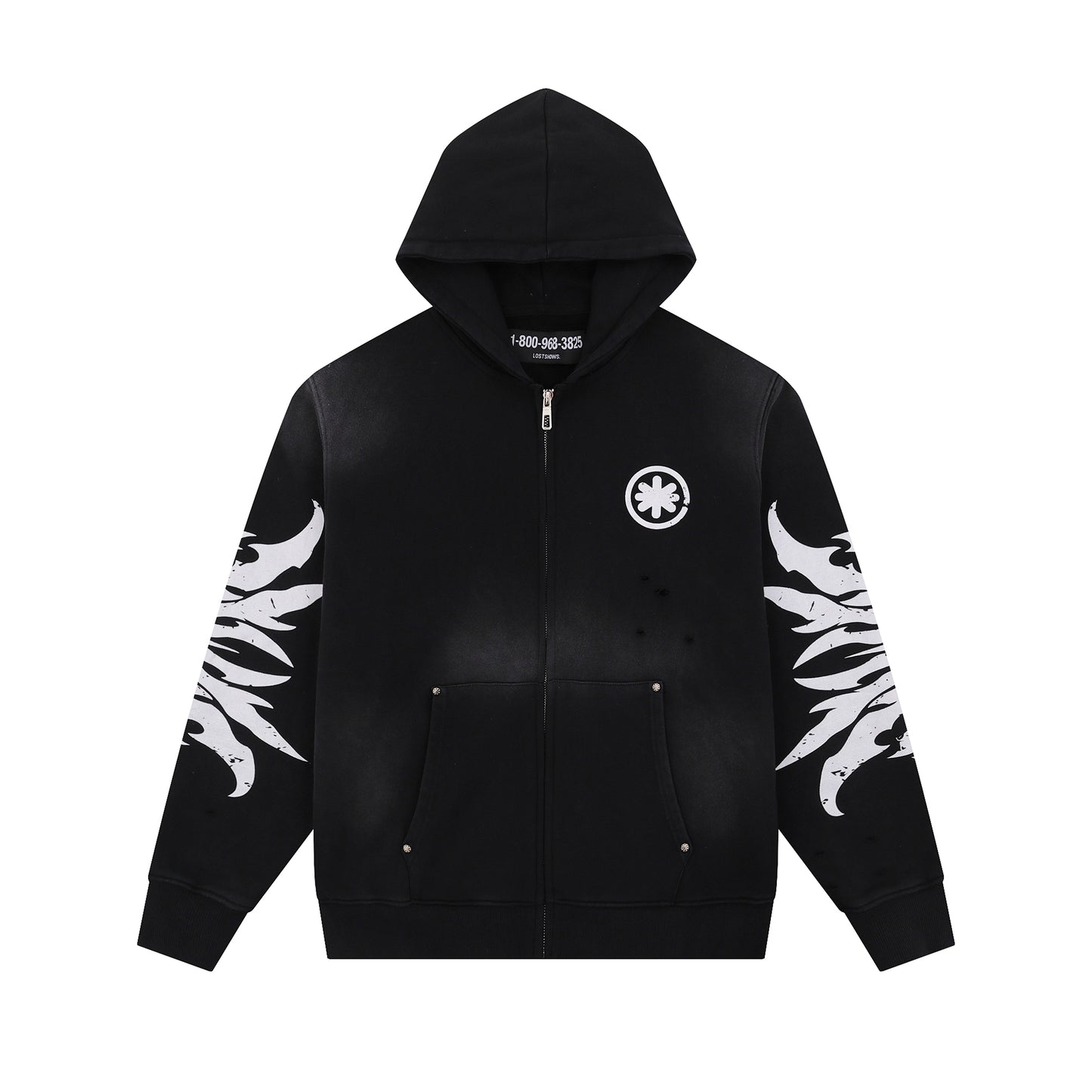 L*STSHDWS Complexcon Exclusive Dirty Hoodie