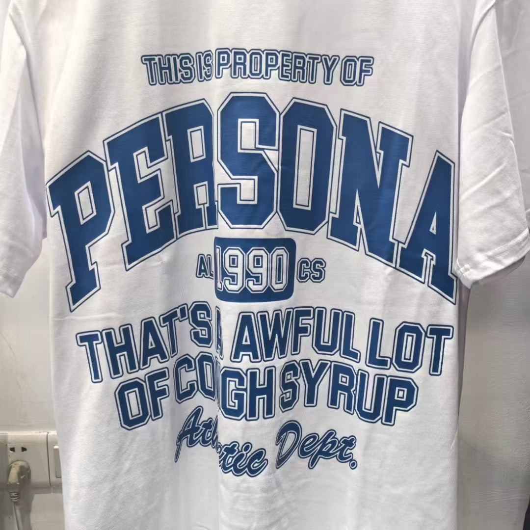 Th*t's A Awful Lot Of Cough Syrup Persona Athletics T-shirt