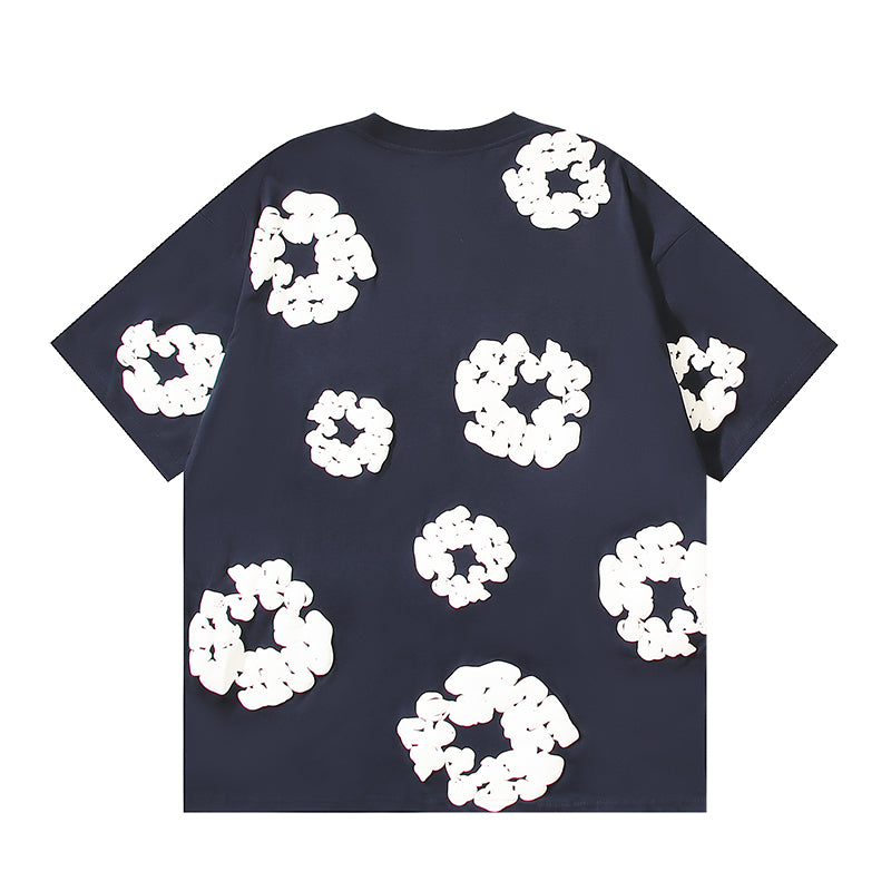 Denim Te*rs Wreath T-shirt