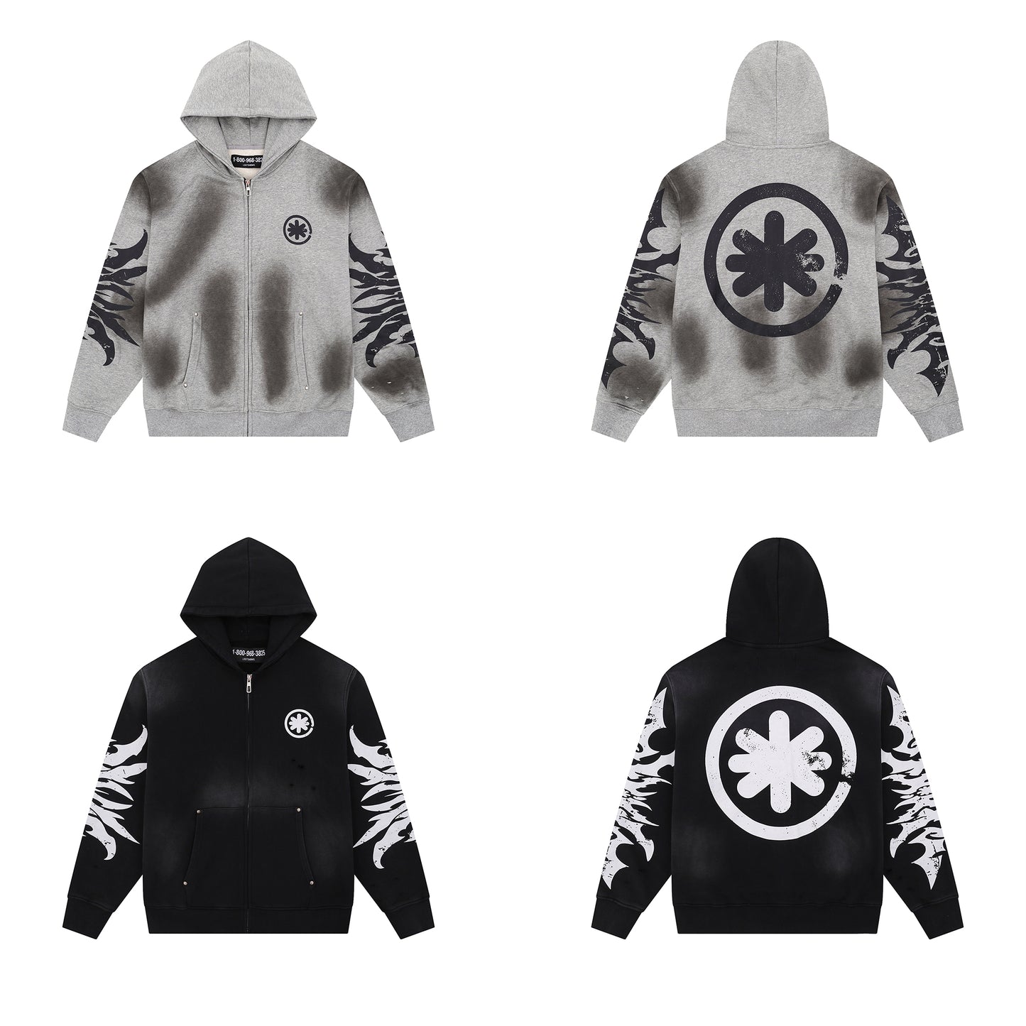 L*STSHDWS Complexcon Exclusive Dirty Hoodie