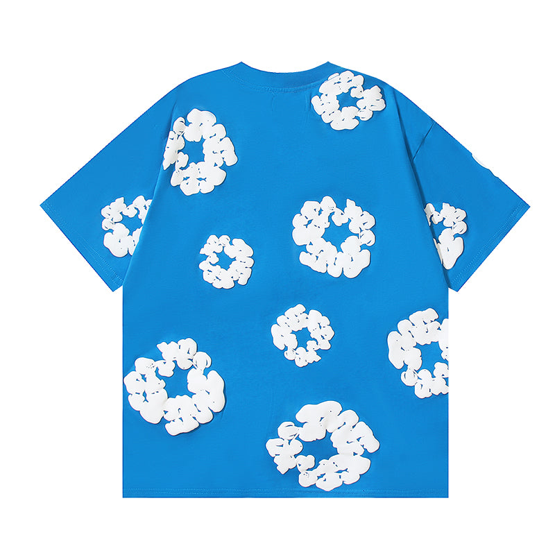 Denim Te*rs Wreath T-shirt