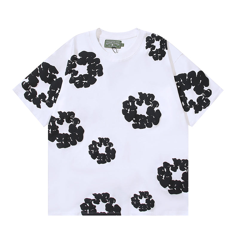 Denim Te*rs Wreath T-shirt
